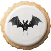 Oasis Supply, Edible Halloween, Thanksgiving, & Christmas Cake Decorations, Cupcake, Ice Cream, and Brownie Toppers (Bat, 12.00)