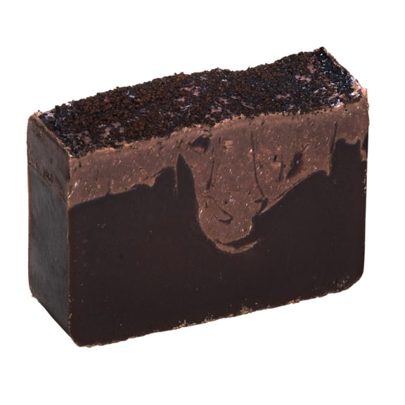 Coffee Scrub Soap Bar (4Oz) with Cocoa and Turkish Mocha fragrance, sensitive skin treatment, Natural Handmade Soap by Falls River Soap
