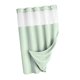 thumbnail image 5 of Cortina de ducha, accesorio versátil para baño, forro de hotel, lavable. Verde claro, 5 of 8