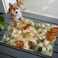 thumbnail image 4 of Floral Bathroom Mats 2x3 FT, Non Slip Small Kitchen Mat, Modern Abstract Art Farmhouse Washable Soft Backed Front Door Throw Rugs Non-Shedding Indoor Outdoor Doormat for Entryway Sink, 4 of 8