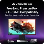 LG 32 Inch UltraGear OLED Dual Mode 4K UHD G-Sync Compatible Gaming Monitor