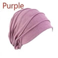 thumbnail image 4 of Bonnet Élastique en Coton pour Femmes Turban Doux Bonnet de Chimiothérapie, 4 of 5