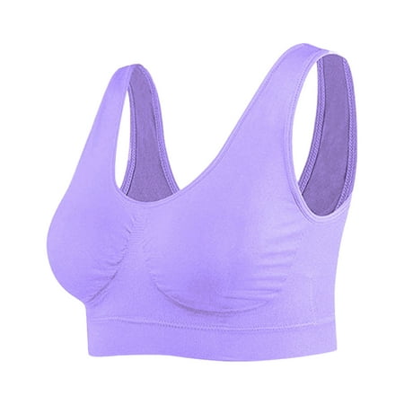 

Holiday Savings 2022! Feltree Womens 18 Hour Original Comfort Strap Wirefree Bra Women Fashion No Rims Wireless Non-Marking Adjustable Yoga Sports Bra