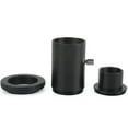thumbnail image 1 of Tubo de extensión para telescopio de 1,25 pulgadas, rosca M42, adaptador de montura T, anillo T2 para cámara Nikon con montura F, 1 of 14