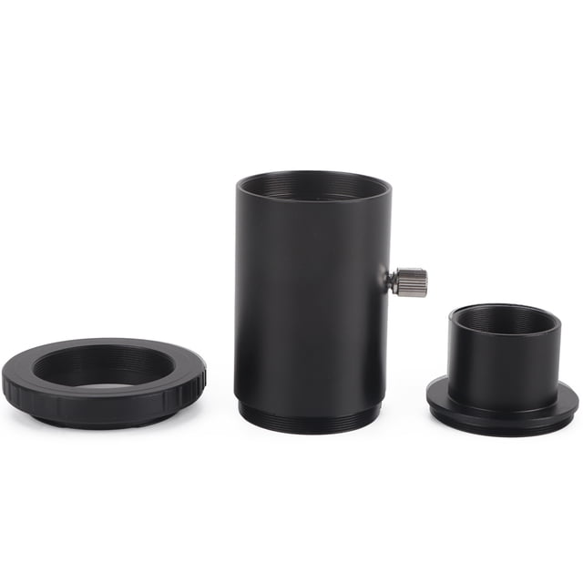 Tubo de extensión para telescopio de 1,25 pulgadas, rosca M42, adaptador de montura T, anillo T2 para cámara Nikon con montura F