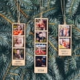 thumbnail image 5 of Picture Frame Ornaments For Tree Photo Ornament Personalized Christmas Ornaments 2025 Photo Strip Ornament Custom Christmas Ornament Wood Christmas Tree Ornaments, 5 of 5