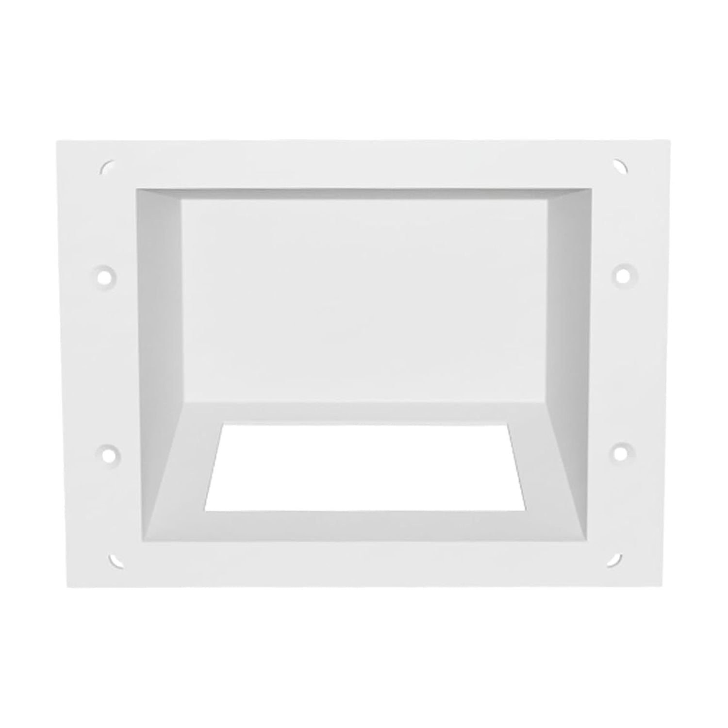 Recessed Outlet Box for Skylight Calendar, In-Wall Power Adapter Mount for Wall Mounted Skylight Calendar Display, White