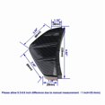 thumbnail image 5 of Car Rear Bumper Lip Diffuser  Modified Spoiler Scratch Protector Wing Chassis Shark Fins Splitter Molding Trim 1pcs, 5 of 5