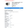 thumbnail image 2 of Starter - Compatible with 2009 - 2010 Jeep Commander 5.7L V8, 2 of 2