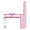 Pink, variant on TABU 53'' Manicure Table, Freestanding Nail Table for Nail Tech with Storage,Dust Collector,Wrist Pad,Pink