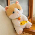thumbnail image 4 of Meow Cat Doll Plush Toy Cute Greedy Kitten Doll Small Crane Machine Doll Pet, 4 of 5