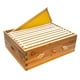 thumbnail image 1 of Garvee kit de colmena Langstroth de 10 cuadros en madera de cedro, precurada con cera de abeja natural, caja mediana con ventana y ensamble cola de milano, 1 of 8