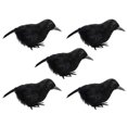 thumbnail image 1 of Crow Props Halloween Simulation Toy Party Supplies Animal Model, 1 of 5