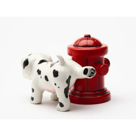 UPC 726549081682 product image for Wheres the Fire Hydrant and Dalmation Puppy Dog Salt and Pepper Shakers | upcitemdb.com