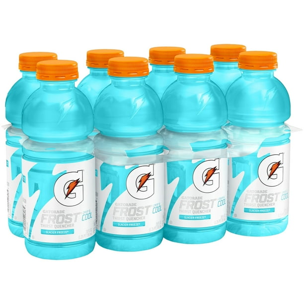 Gatorade Frost Thirst Quencher Sports Drink, Glacier Freeze, 20 oz