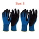thumbnail image 3 of 2 Pairs, Blue Gardening Gloves For Women Men, Protective Polyester And Nitrile Thornproof Work Gloves, Breathable Durable Touch-Screen Garden Gloves For Weeding Digging Raking Pruning (Large), 3 of 4