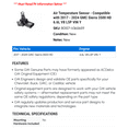 thumbnail image 2 of Air Temperature Sensor - Compatible with 2017 - 2024 GMC Sierra 3500 HD 6.6L V8 L5P VIN Y 2018 2019 2020 2021 2022 2023, 2 of 2