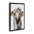 thumbnail image 2 of Stupell Industries Eclectic Squeaky Clean Elephant Black Floating Frame Canvas Art, 17 x 25, by Tina LeCour, 2 of 8