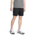 thumbnail image 1 of Pantalones cortos Under Armour Tech de 7 pulgadas para hombre, color blanco y negro, talla S, 1 of 3