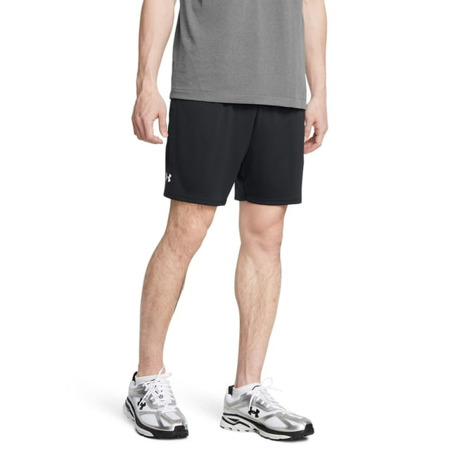 Pantalones cortos Under Armour Tech de 7 pulgadas para hombre, color blanco y negro, talla S