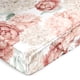 thumbnail image 1 of Sábana bajera ajustable Sweet Jojo Designs con estampado floral satinado 132 x 71 x 20 cm, 1 of 6