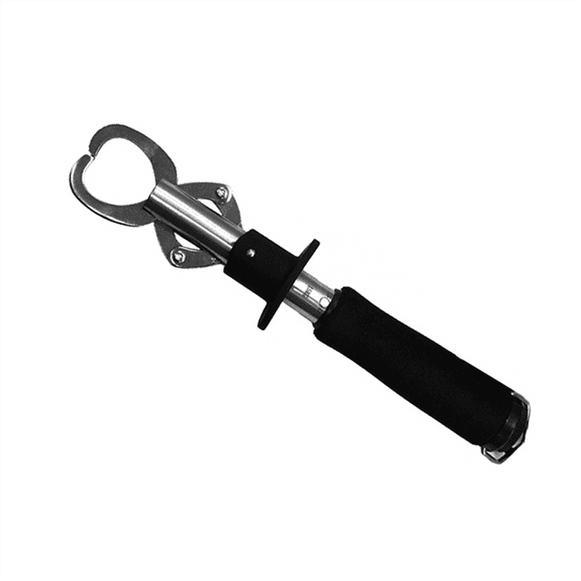 Stainless Steel Belt Weigher with Ruler Fish Controller, Fish Clamp Gripper Controller Luya Fishing Gear D