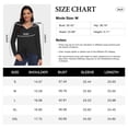 thumbnail image 6 of Asklazy Women's Ribbed Knit V-Neck Tie Front Long Sleeve Slim Fit Casual Tunic Tops,US Size,Khaki,2XL, 6 of 9