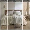thumbnail image 6 of Cotton Bedding Set 3 Piece Oversized Cotton Matelasse Comforter Set-Full/Queen,Comforter Set, 6 of 14