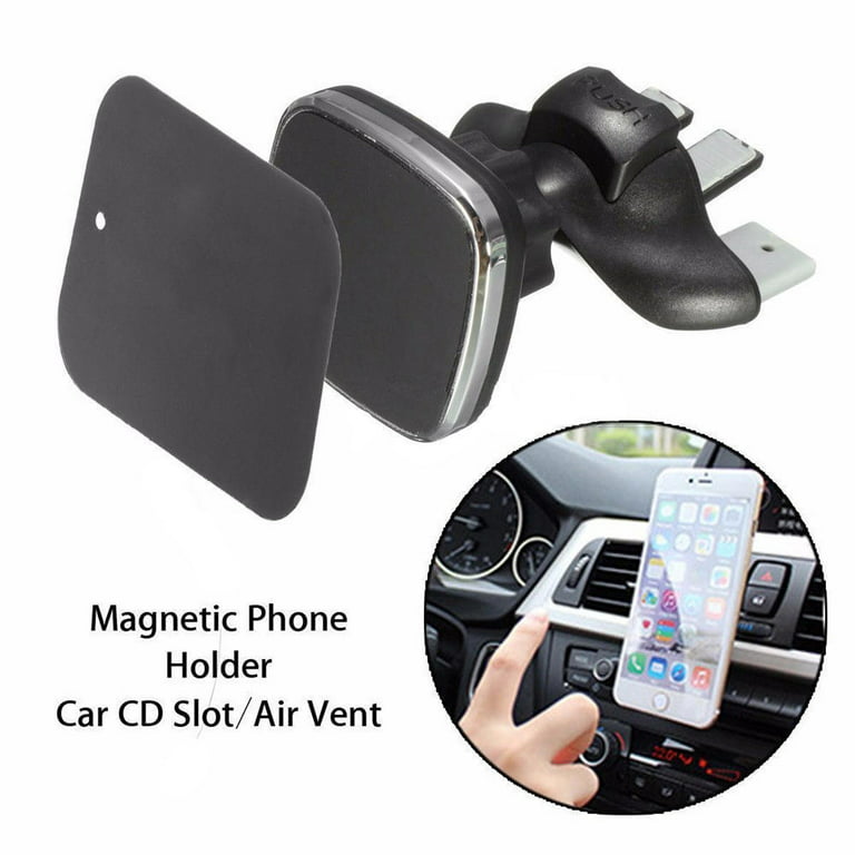 360 Magnetic Air Vent Mount Degree Universal Car Phone Holder Cell Phone  Car Mobile Phone Holder Stand Mobile Phone Accessories Car Accessories