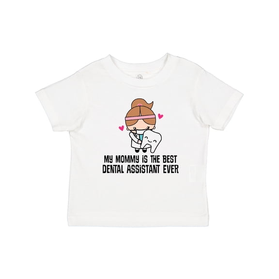 Inktastic Dental Assistant Mommy Girls Baby T-Shirt