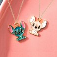 thumbnail image 5 of Cartoon Mignon Figure Collier - 3D Pendentif Cousu avec 18" Chaîne Bleue, 5 of 5