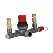 Air Compressor Pressure Valve Switch Control Manifold Regulator Gauges Tool