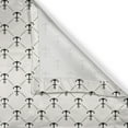 thumbnail image 5 of Ambesonne Anchor Grommet Curtain, Abstract Retro Sailing, 50" x 72", Off White Black, 5 of 6