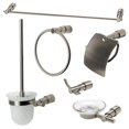 thumbnail image 1 of Marca ALFI AB9508-BN Juego de accesorios de baño a juego (6 piezas) Níquel cepillado, 1 of 1