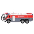 thumbnail image 3 of Modelo de camión de bomberos Jadeshay aleación 1:50 simulación de ingeniería decoración Juguetes elegante y moderno, 3 of 14