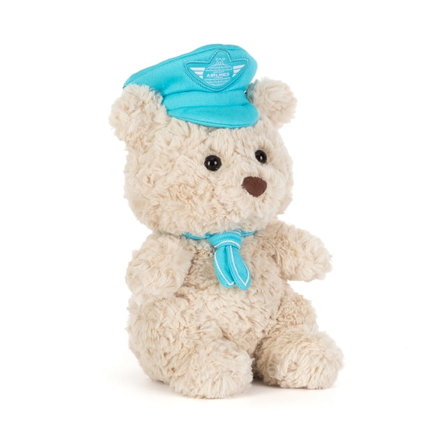 Jellycat Harrods Exclusive Bartholomew Bear Junior Pilot Plush Toy