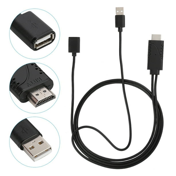 Cable Adaptador Hdmi Macho A Usb Hembra Cable Usb Hembra A Hdmi