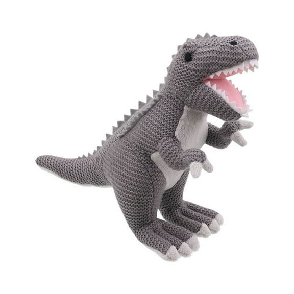 WILBERRY KNITTED: T-REX GREY (SMALL)