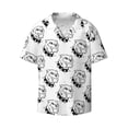 thumbnail image 6 of Kdxio Men's Hawaiian Shirt for Men Short Sleeve Shirt Cool Dog Summer Casual Holiday Beach Button Down T-Shirts, 6 of 7