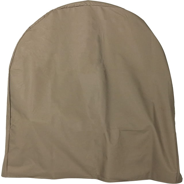 Sunnydaze Housse pour Cerceau de Bûches de Bois - Polyester Extérieur Robuste et Résistant aux Intempéries avec Endos en PVC - 40 Pouces - Kaki