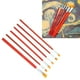 thumbnail image 4 of Juego De Pinceles De Pintura De Arte, Juego De Pinceles De Pintura Durable Portátil Multifuncional Para Artista Para Uñas Para Pintor Para Pintura De Acuarela Para Pintura Al ZAQW Paint Brushes Kids Set, 4 of 8