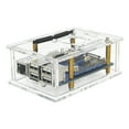 thumbnail image 4 of Orange Pi 4A Acrylic Case Orange Pi 4A Transparent Protective Box w Cooling Fan, 4 of 13