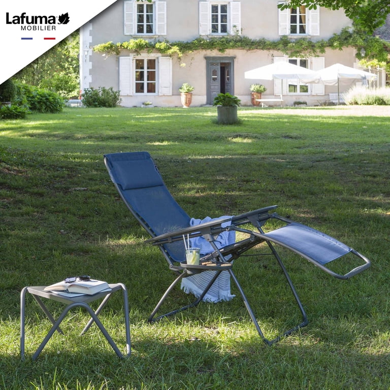 Lafuma Futura XL Zero Gravity Outdoor Steel Framed Recliner Chair