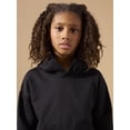 thumbnail image 2 of Little Star Organic Toddler and Kids Fleece Pullover Hoodie and Sweatpants Set, 2-Piece Set, Sizes 12M – 8, 2 of 12