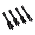 thumbnail image 2 of 4 Pcs Wood Auger Bit 4 Flute Detachable Hex Shank Wood Boring Bits Efficient Auger Drill Bit Set, 2 of 14