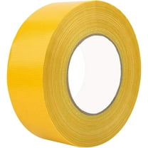 Floor Marking Tapes Vinyl Floor Tape Yellow Marking Adhesive Caution Warning Safety for Indoor Outdoor Warehouses Factories Parking Lots Gyms 1.2Inch x 32.8Ft