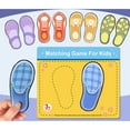 YHWJZYF Clearance Sale pper shoe Toddler Shoe Matching Game