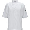 thumbnail image 1 of Winco UNF-9WM Chemise de Chef Ventilée Unisexe pour Restaurant, Manches Courtes, m, Blanc, 1 of 2