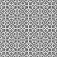 thumbnail image 1 of Ahgly Tapis d'Intérieur Lavable en Machine Carré Transitionnel Gris Foncé, 6 Pieds Carré, 1 of 7