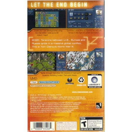 Tom Clancy's Endwar for PSP